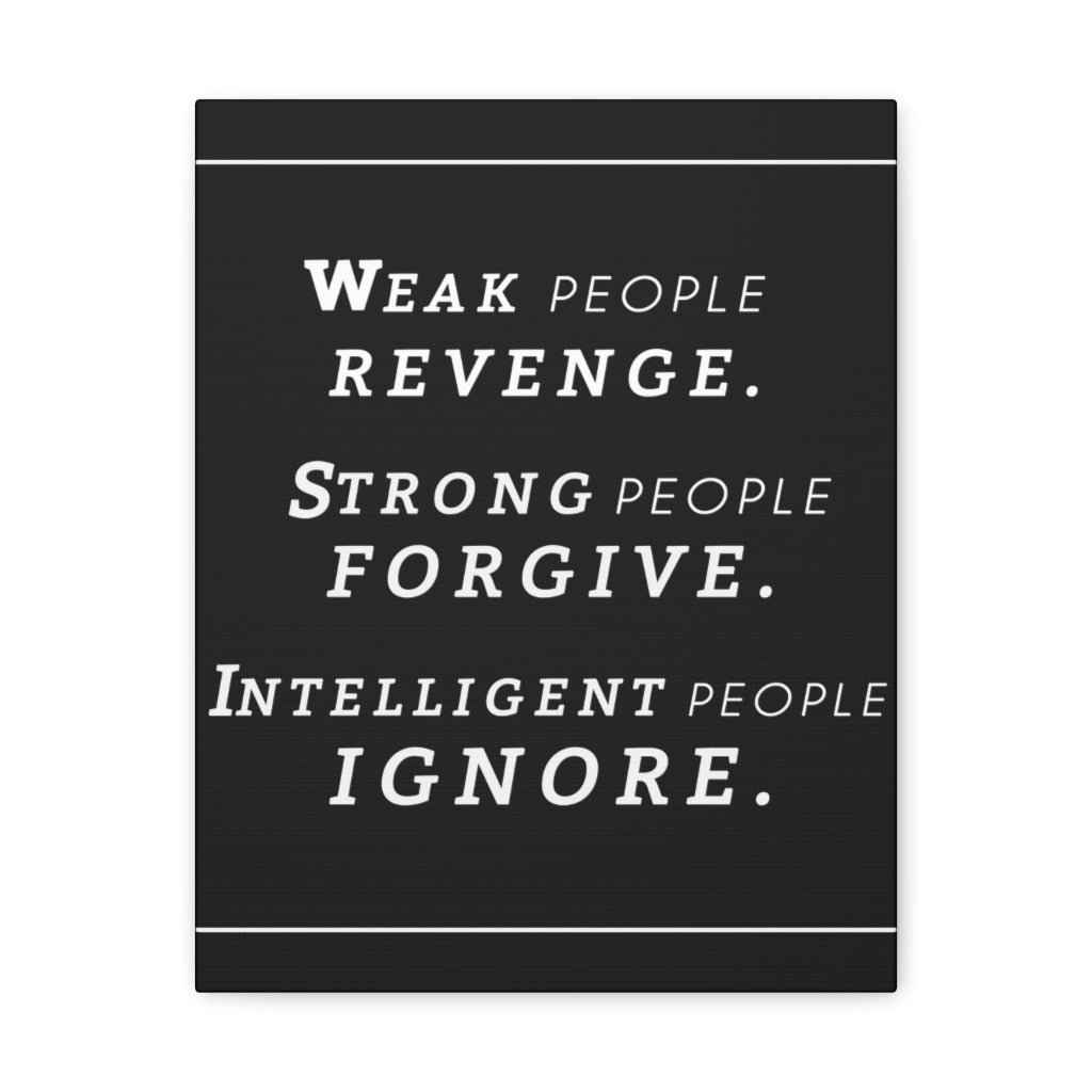 Scripture Walls Inspirational Wall Art Strong People Forgive Motivation Wall Decor for Home Office Gym Inspiring Success Quote Print Ready to Hang Unframed-Express Your Love Gifts