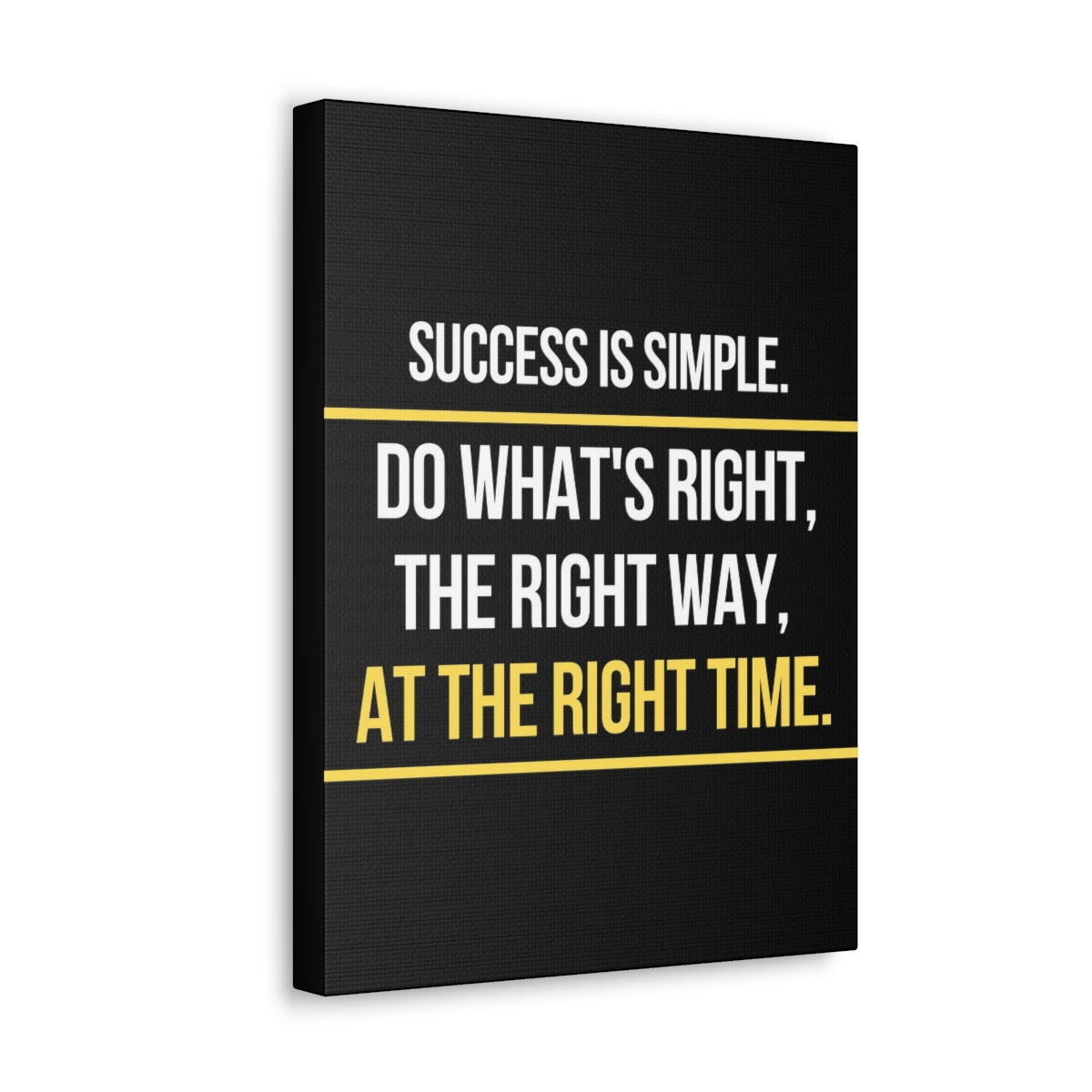 Scripture Walls Inspirational Wall Art Success Is Simple Motivation Wall Decor for Home Office Gym Inspiring Success Quote Print Ready to Hang Unframed-Express Your Love Gifts