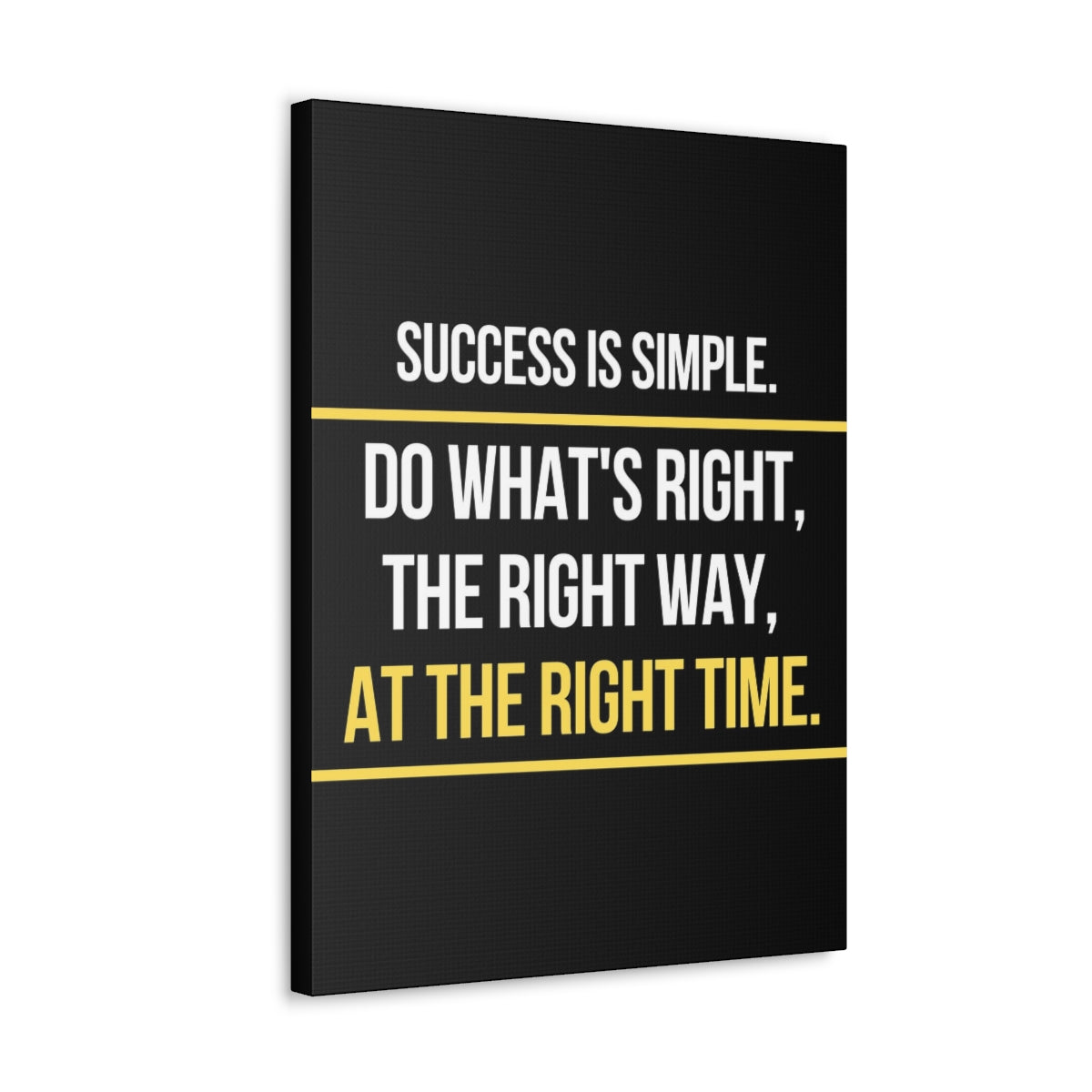 Scripture Walls Inspirational Wall Art Success Is Simple Motivation Wall Decor for Home Office Gym Inspiring Success Quote Print Ready to Hang Unframed-Express Your Love Gifts