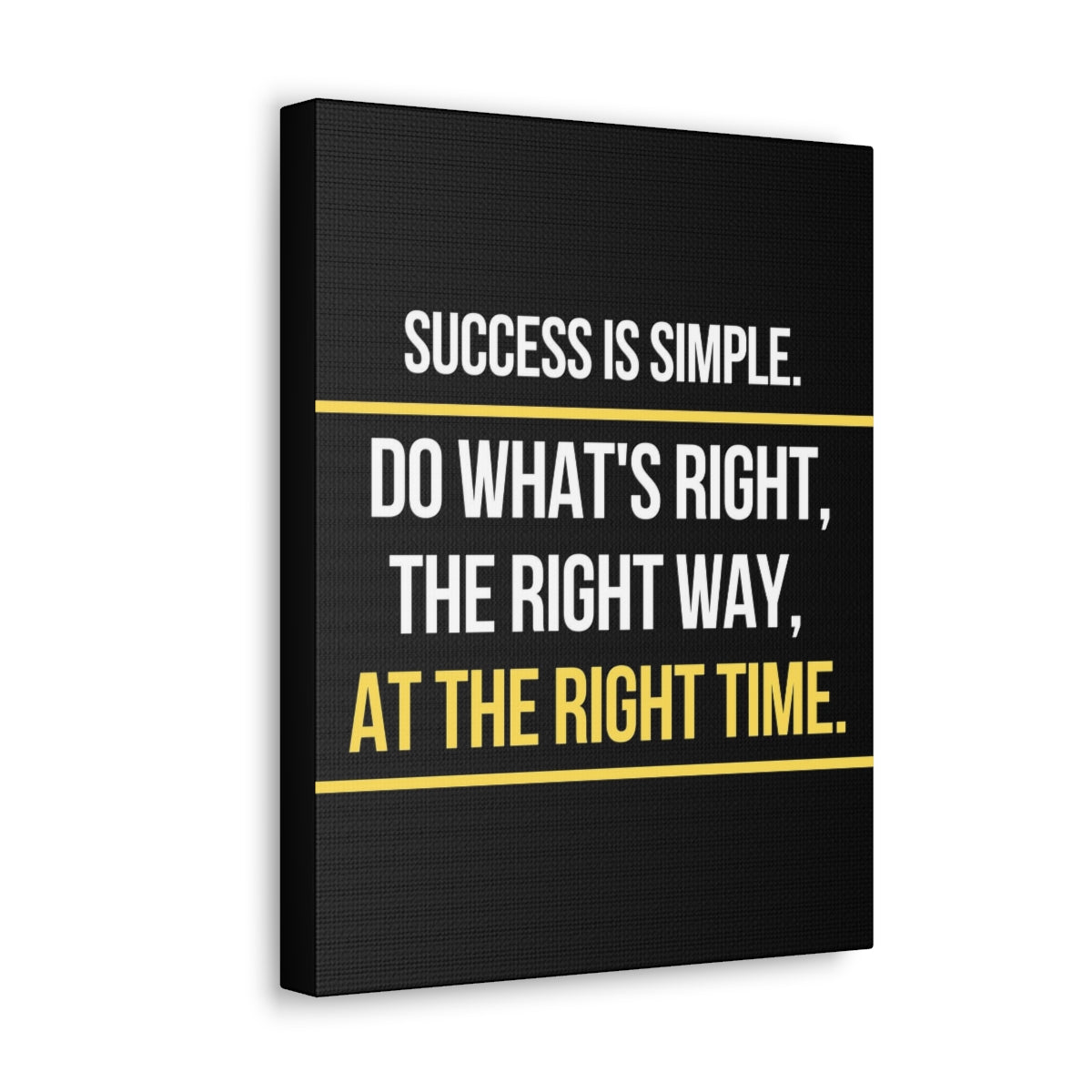 Scripture Walls Inspirational Wall Art Success Is Simple Motivation Wall Decor for Home Office Gym Inspiring Success Quote Print Ready to Hang Unframed-Express Your Love Gifts