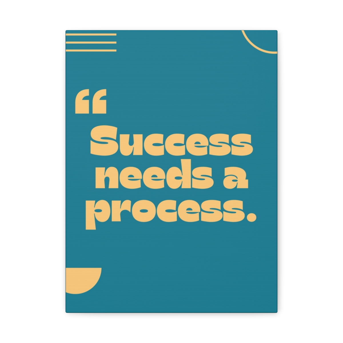Scripture Walls Inspirational Wall Art Success Needs Process Motivation Wall Decor for Home Office Gym Inspiring Success Quote Print Ready to Hang Unframed-Express Your Love Gifts