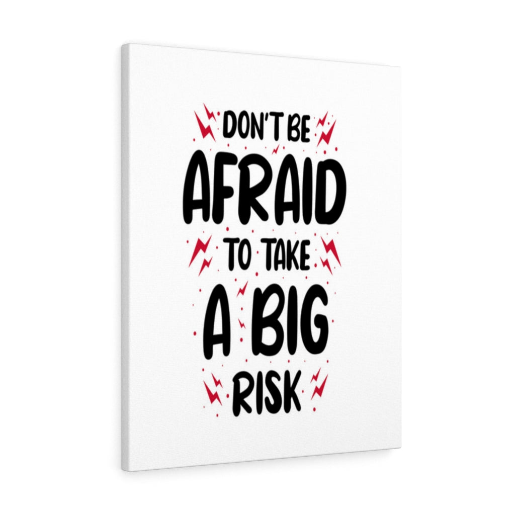 Scripture Walls Inspirational Wall Art Take A Big Risk Wall Art Motivation Wall Decor for Home Office Gym Inspiring Success Quote Print Ready to Hang Unframed-Express Your Love Gifts
