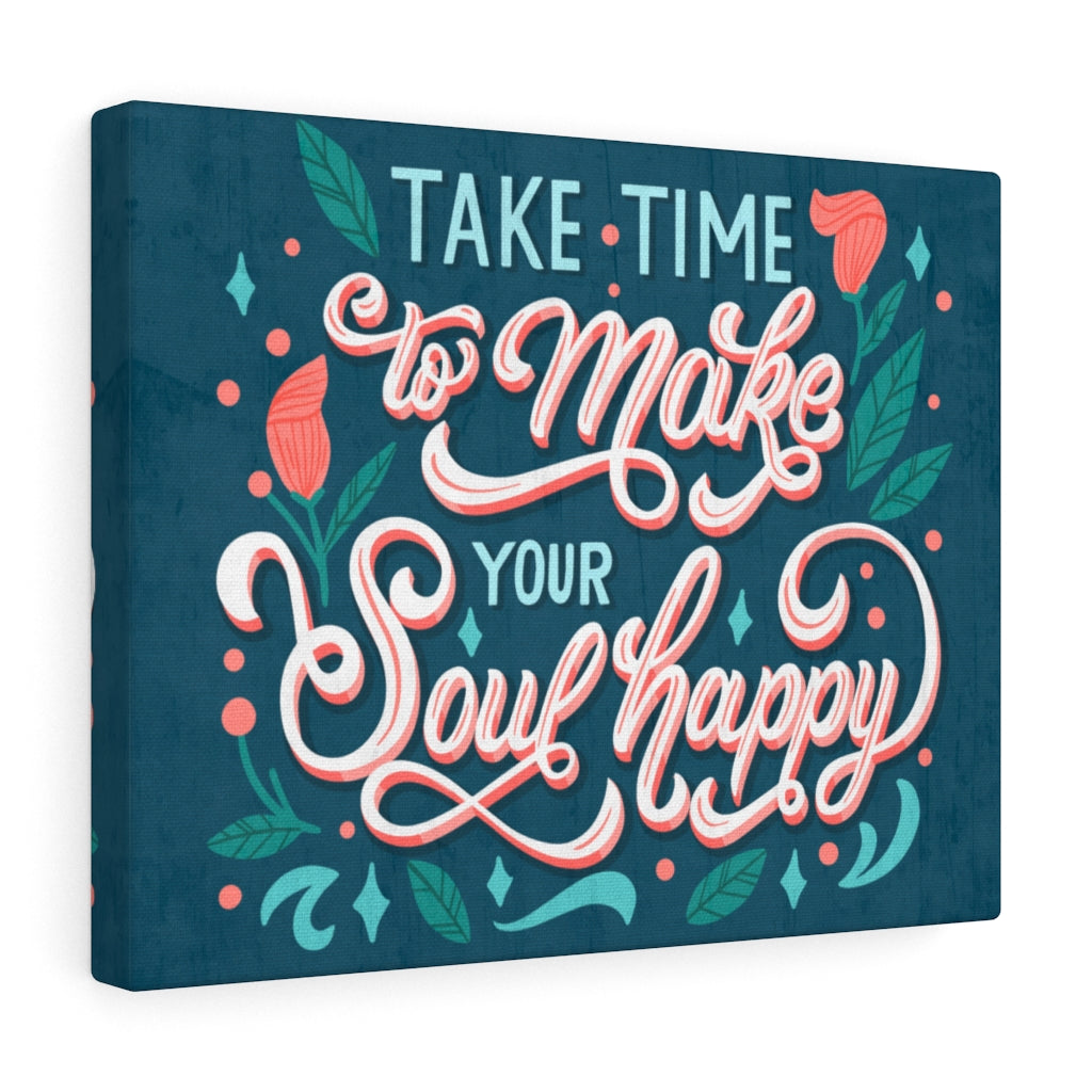 Scripture Walls Inspirational Wall Art Take Time Wall Art Motivational Motto Inspiring Prints Artwork Decor Ready to Hang Unframed-Express Your Love Gifts