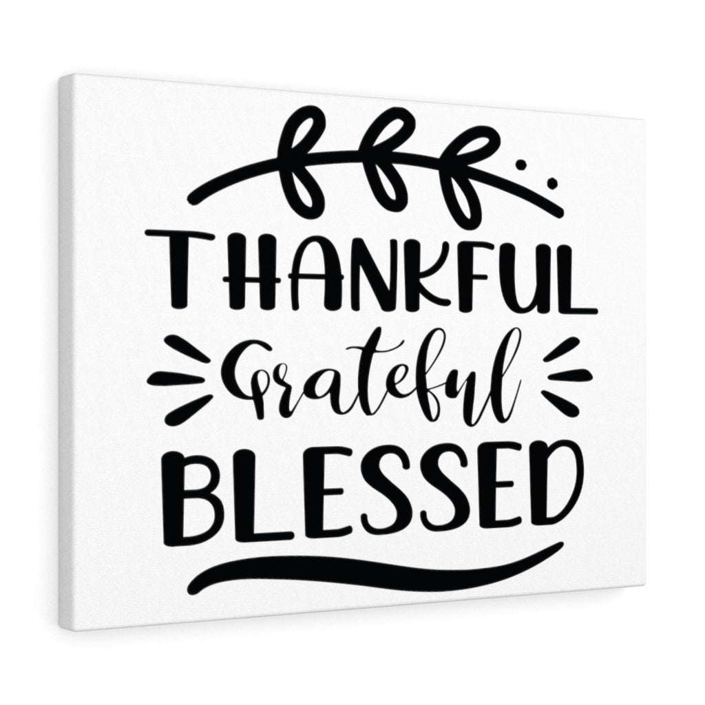 Scripture Walls Inspirational Wall Art Thankful Grateful Blessed Wall Art Motivation Wall Decor for Home Office Gym Inspiring Success Quote Print Ready to Hang Unframed-Express Your Love Gifts