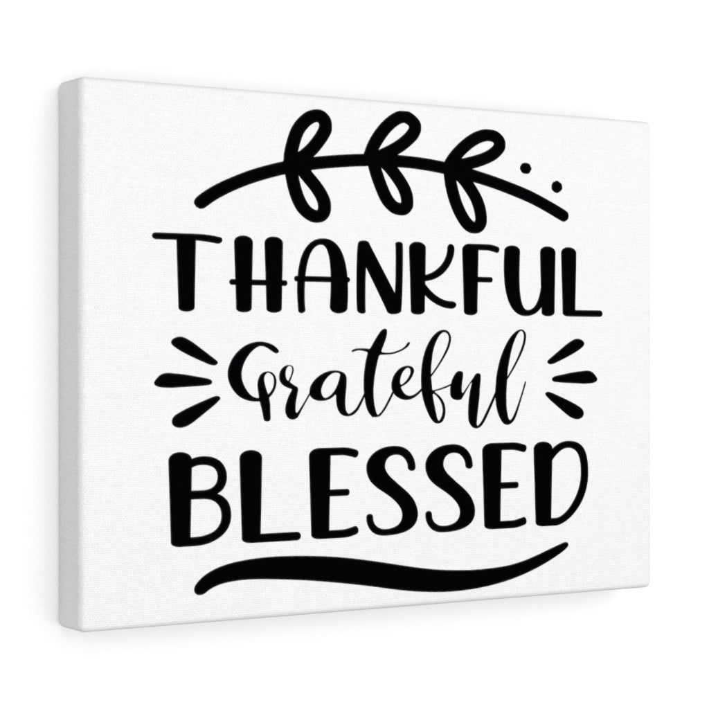 Scripture Walls Inspirational Wall Art Thankful Grateful Blessed Wall Art Motivation Wall Decor for Home Office Gym Inspiring Success Quote Print Ready to Hang Unframed-Express Your Love Gifts
