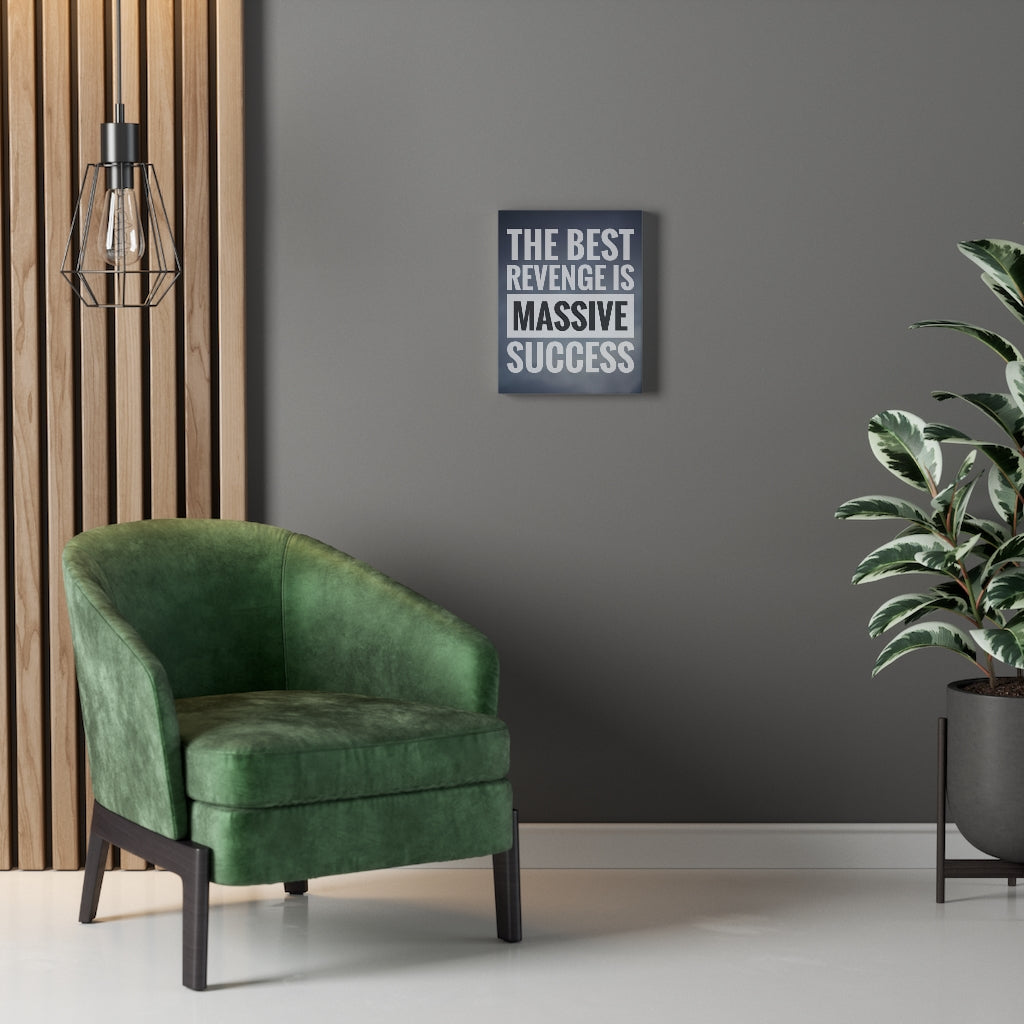 Scripture Walls Inspirational Wall Art The Best Revenge Is Massive Success Motivational Print Ready to Hang Artwork Unframed-Express Your Love Gifts