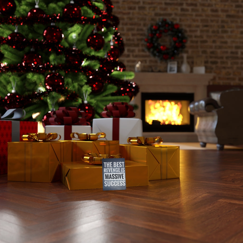 Scripture Walls Inspirational Wall Art The Best Revenge Is Massive Success Motivational Print Ready to Hang Artwork Unframed-Express Your Love Gifts