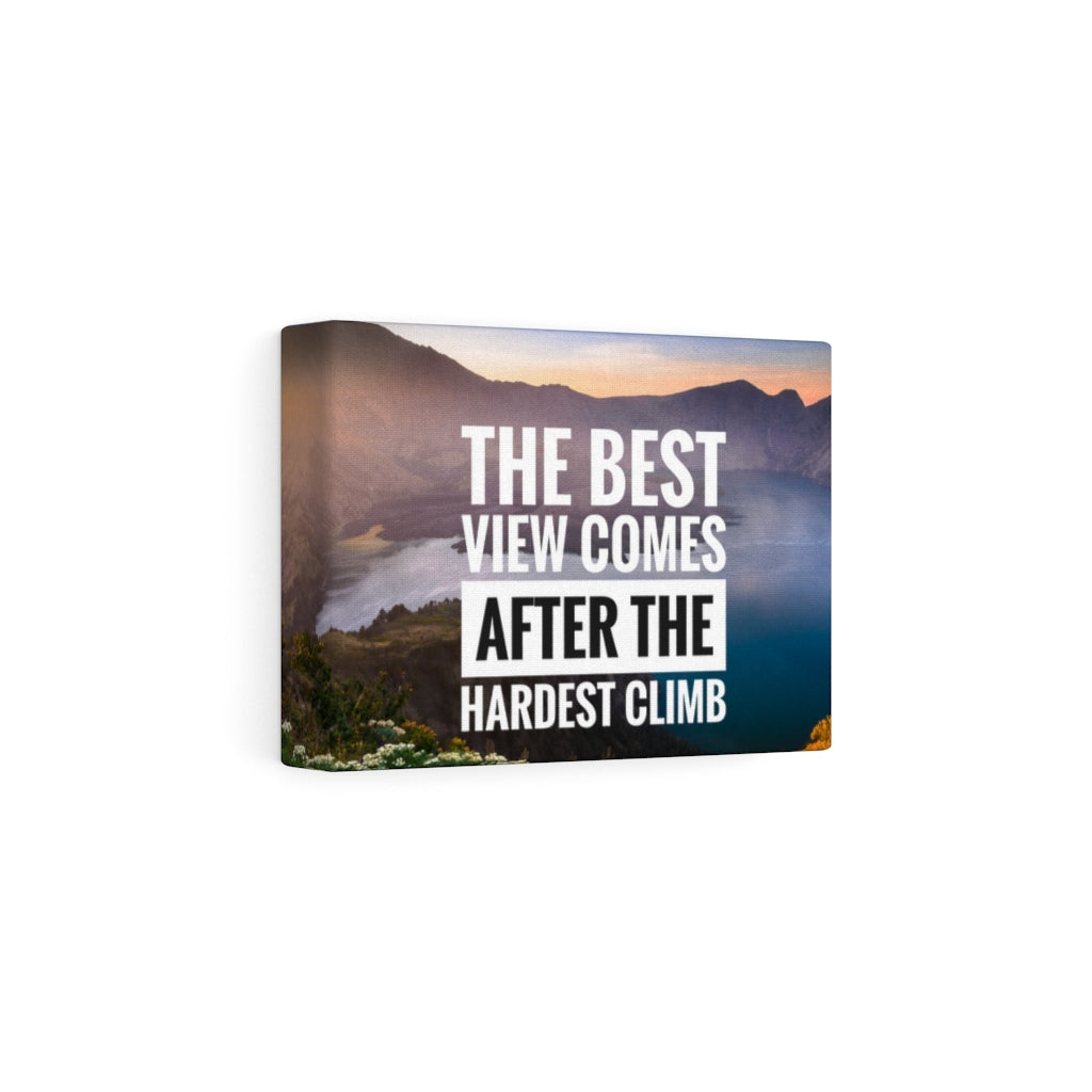 Scripture Walls Inspirational Wall Art The Best View Lake Motivational Print Ready to Hang Artwork Unframed-Express Your Love Gifts