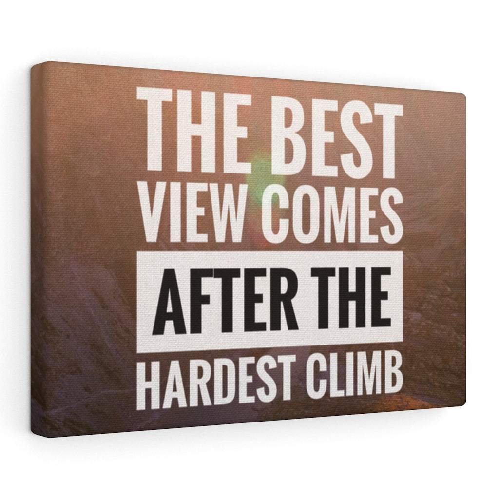 Scripture Walls Inspirational Wall Art The Best View Motivational Print Ready to Hang Artwork Unframed-Express Your Love Gifts