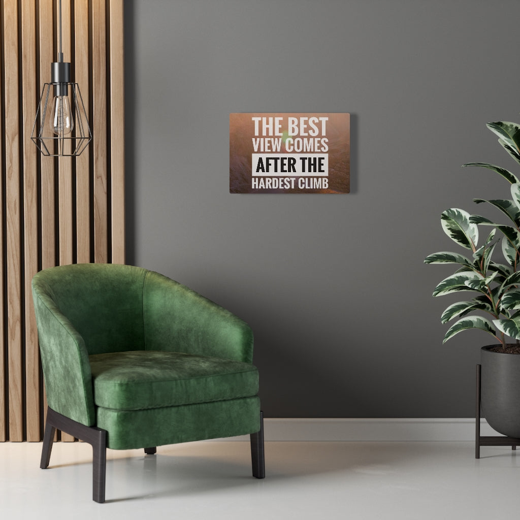 Scripture Walls Inspirational Wall Art The Best View Motivational Print Ready to Hang Artwork Unframed-Express Your Love Gifts