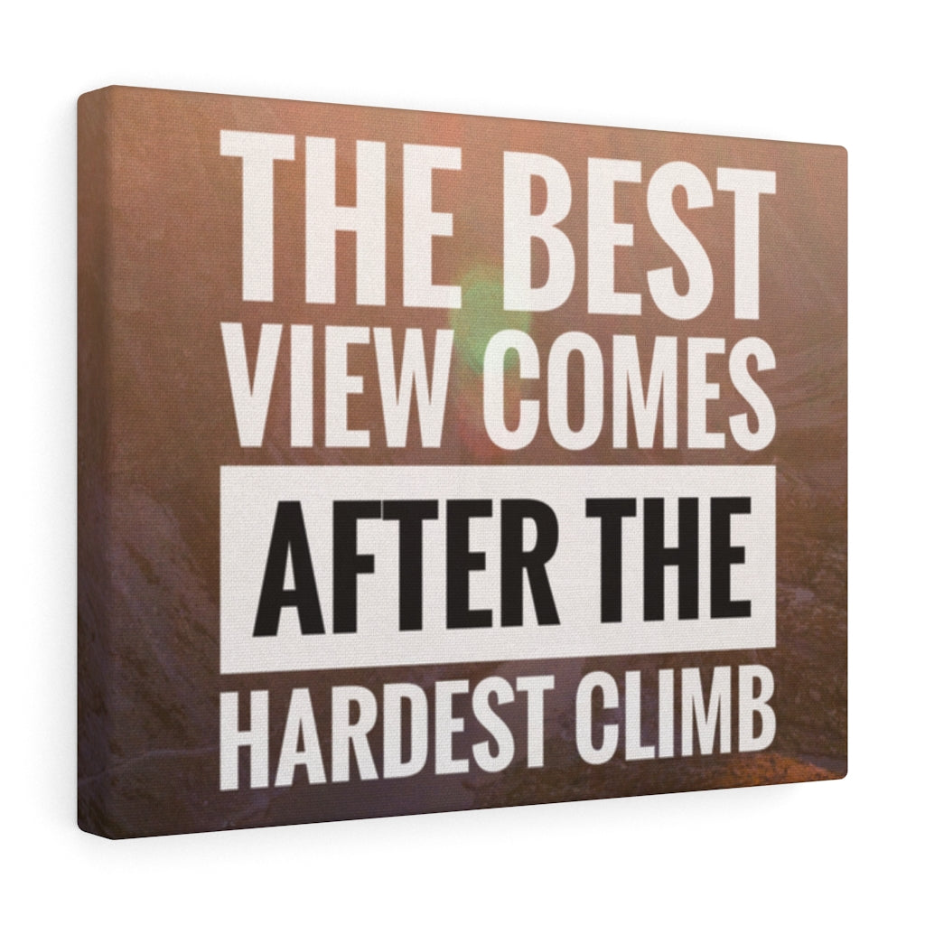 Scripture Walls Inspirational Wall Art The Best View Motivational Print Ready to Hang Artwork Unframed-Express Your Love Gifts