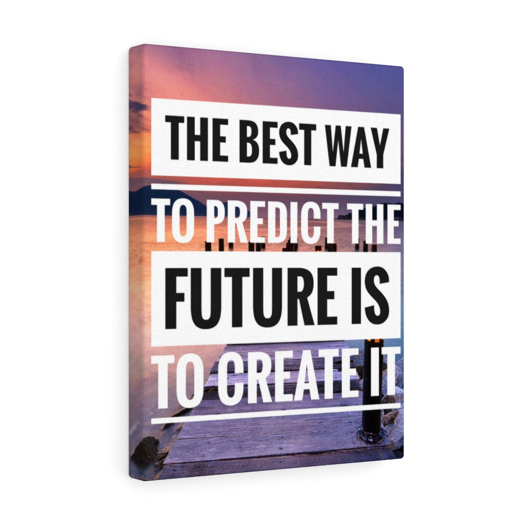 Scripture Walls Inspirational Wall Art The Best Way To Predict Motivational Print Ready to Hang Artwork Unframed-Express Your Love Gifts