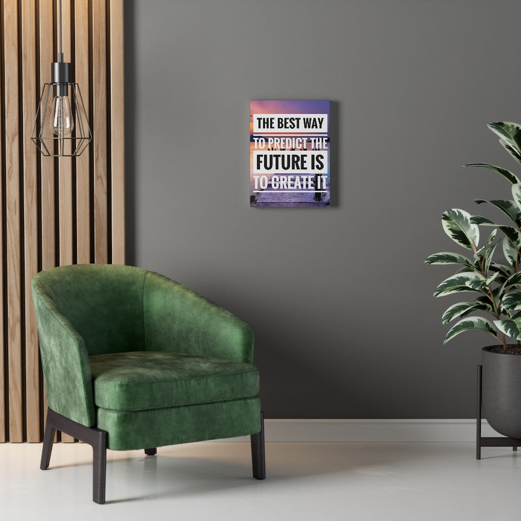 Scripture Walls Inspirational Wall Art The Best Way To Predict Motivational Print Ready to Hang Artwork Unframed-Express Your Love Gifts