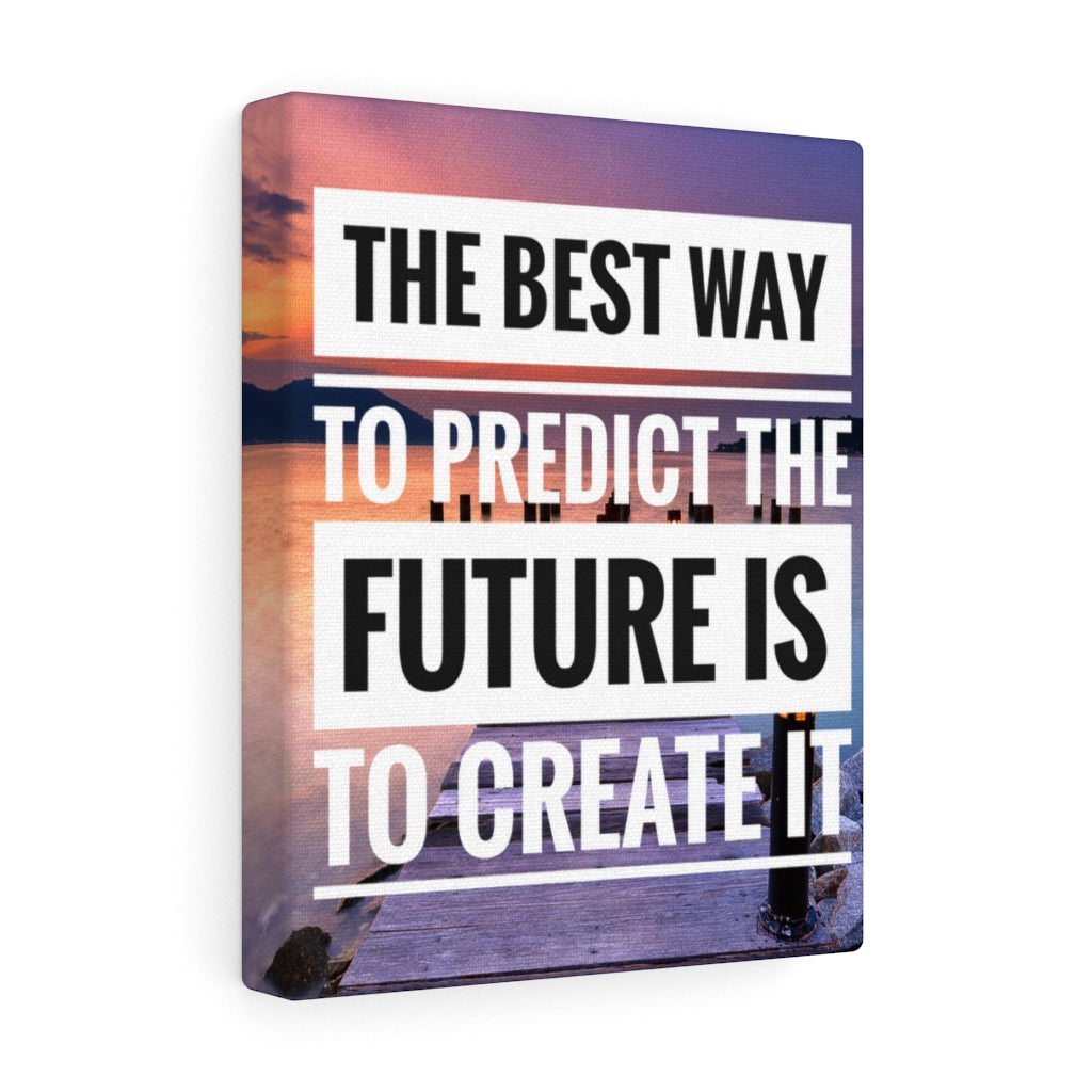 Scripture Walls Inspirational Wall Art The Best Way To Predict Motivational Print Ready to Hang Artwork Unframed-Express Your Love Gifts