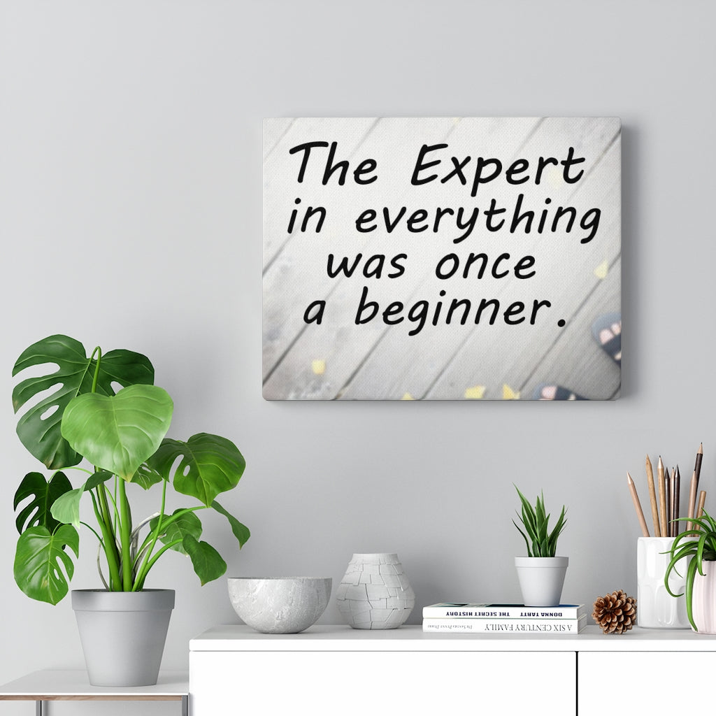 Scripture Walls Inspirational Wall Art The Expert In Everything Motivational Print Ready to Hang Artwork Unframed-Express Your Love Gifts