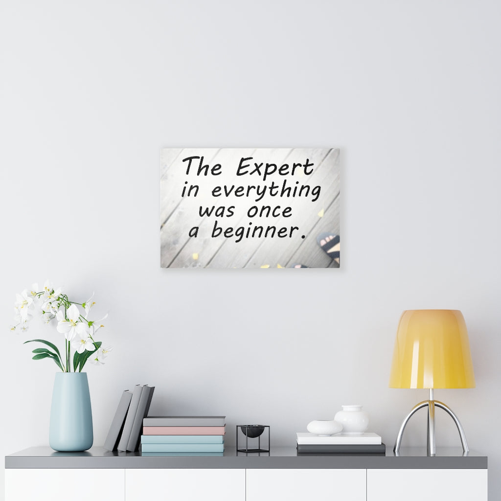 Scripture Walls Inspirational Wall Art The Expert In Everything Motivational Print Ready to Hang Artwork Unframed-Express Your Love Gifts