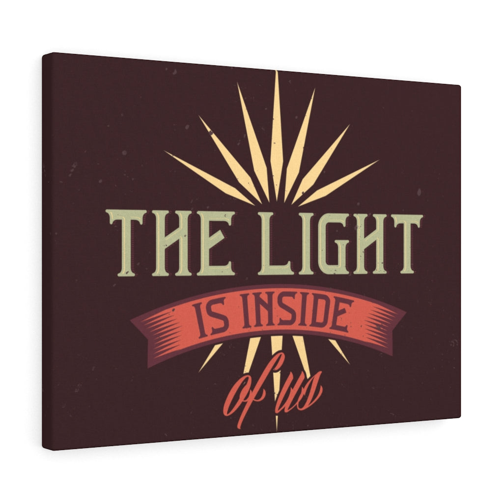 Scripture Walls Inspirational Wall Art The Light Wall Art Motivational Motto Inspiring Prints Artwork Decor Ready to Hang Unframed-Express Your Love Gifts