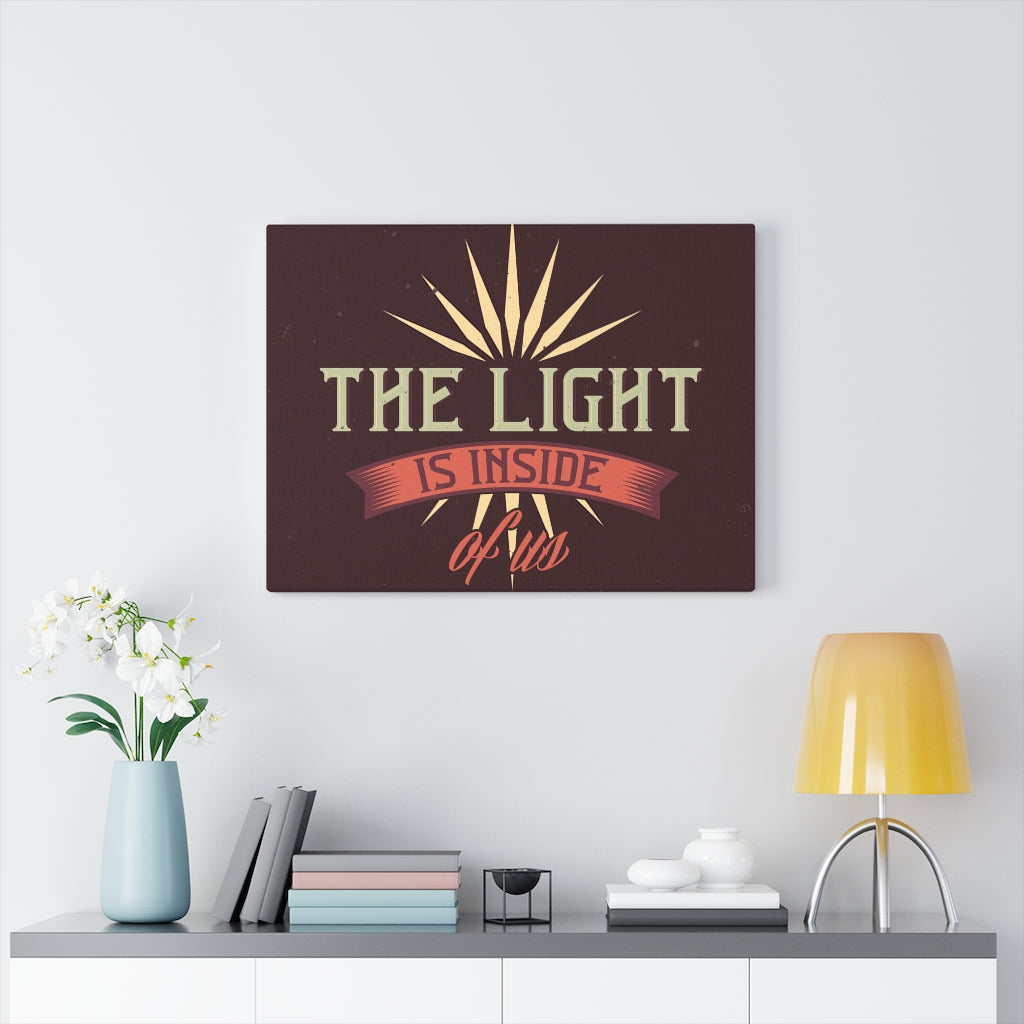 Scripture Walls Inspirational Wall Art The Light Wall Art Motivational Motto Inspiring Prints Artwork Decor Ready to Hang Unframed-Express Your Love Gifts