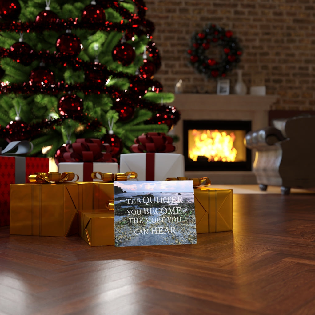 Scripture Walls Inspirational Wall Art The More You Can Hear Motivational Print Ready to Hang Artwork Unframed-Express Your Love Gifts