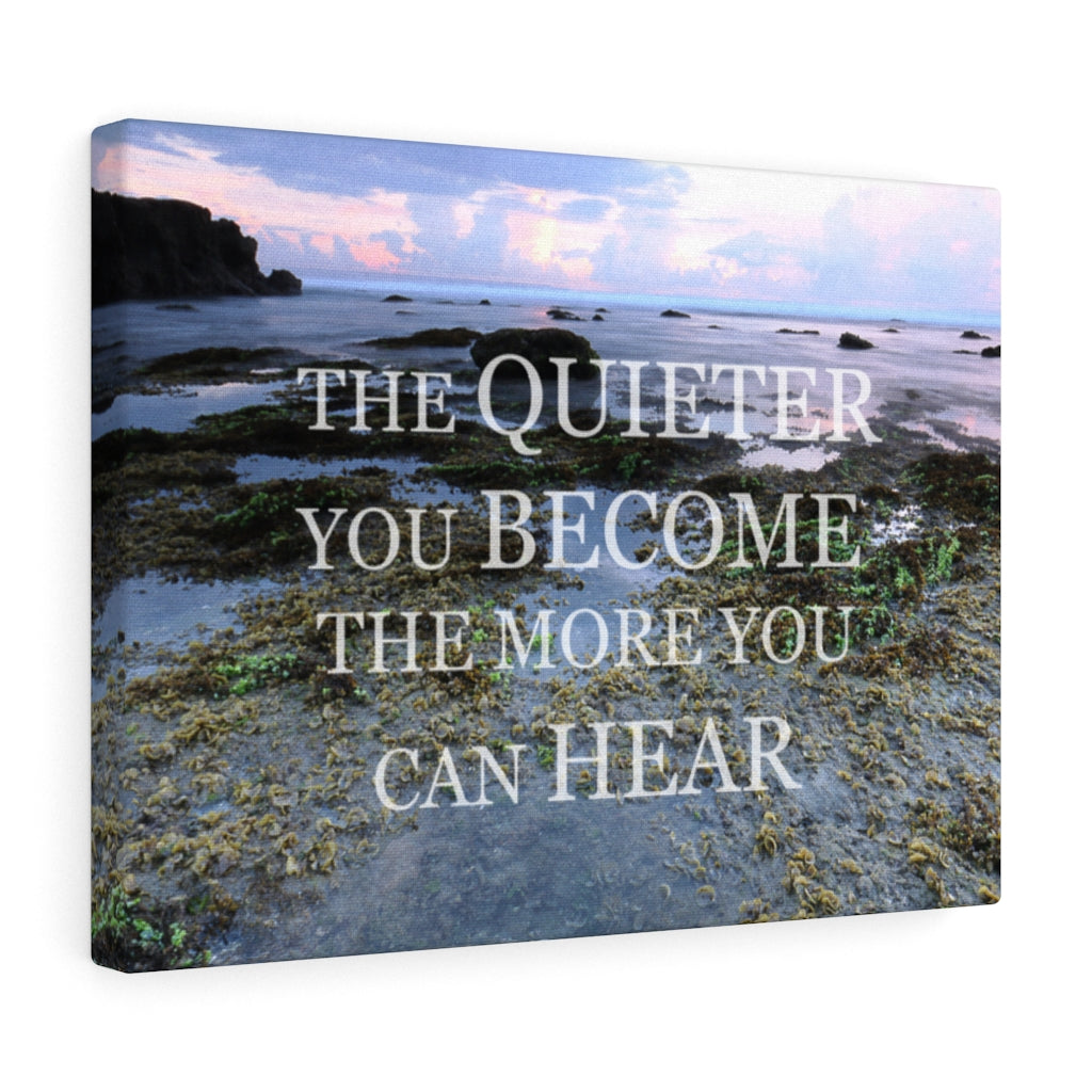 Scripture Walls Inspirational Wall Art The More You Can Hear Motivational Print Ready to Hang Artwork Unframed-Express Your Love Gifts