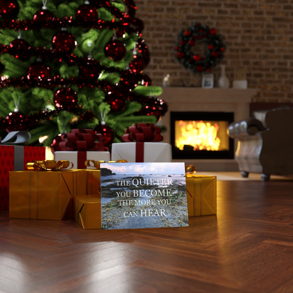 Scripture Walls Inspirational Wall Art The More You Can Hear Motivational Print Ready to Hang Artwork Unframed-Express Your Love Gifts