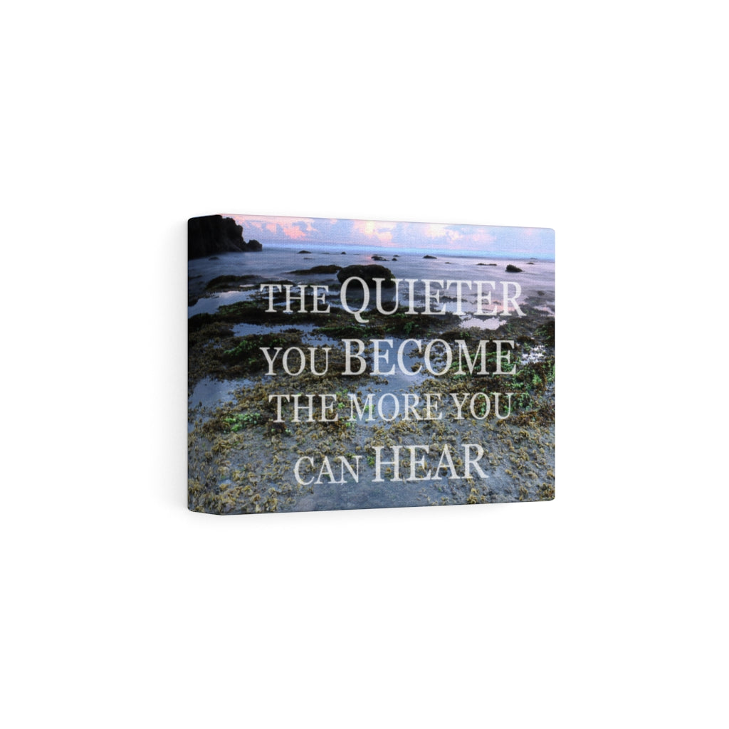 Scripture Walls Inspirational Wall Art The More You Can Hear Motivational Print Ready to Hang Artwork Unframed-Express Your Love Gifts