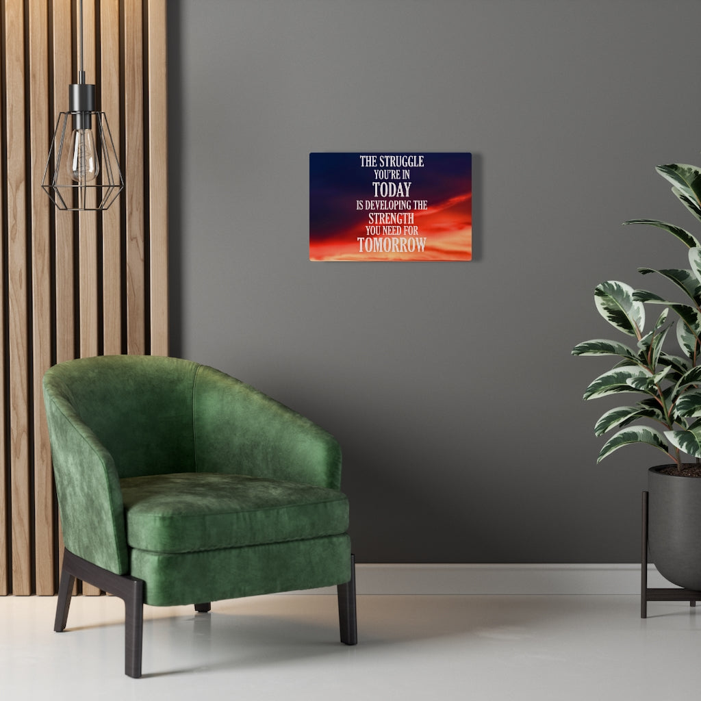 Scripture Walls Inspirational Wall Art The Struggle You're In Today Motivational Print Ready to Hang Artwork Unframed-Express Your Love Gifts