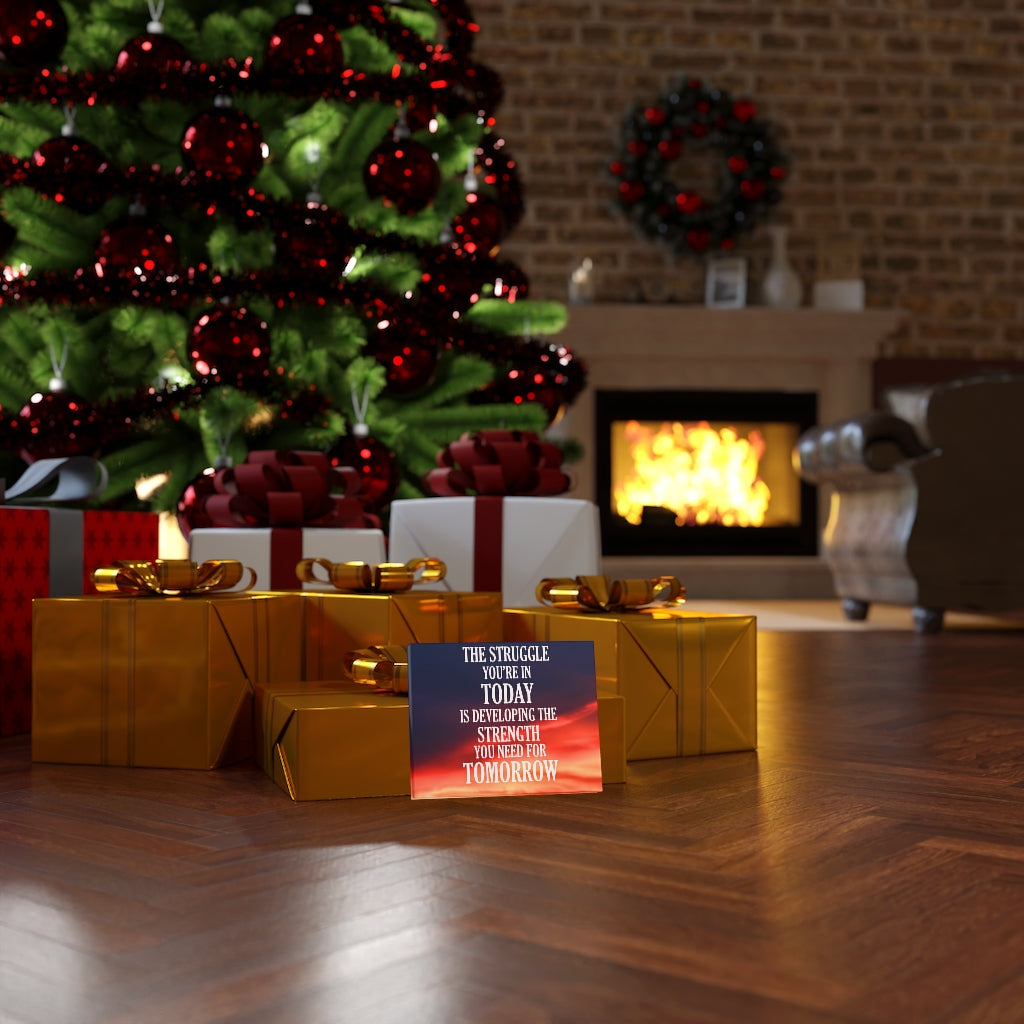 Scripture Walls Inspirational Wall Art The Struggle You're In Today Motivational Print Ready to Hang Artwork Unframed-Express Your Love Gifts