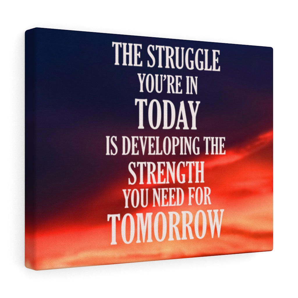 Scripture Walls Inspirational Wall Art The Struggle You're In Today Motivational Print Ready to Hang Artwork Unframed-Express Your Love Gifts