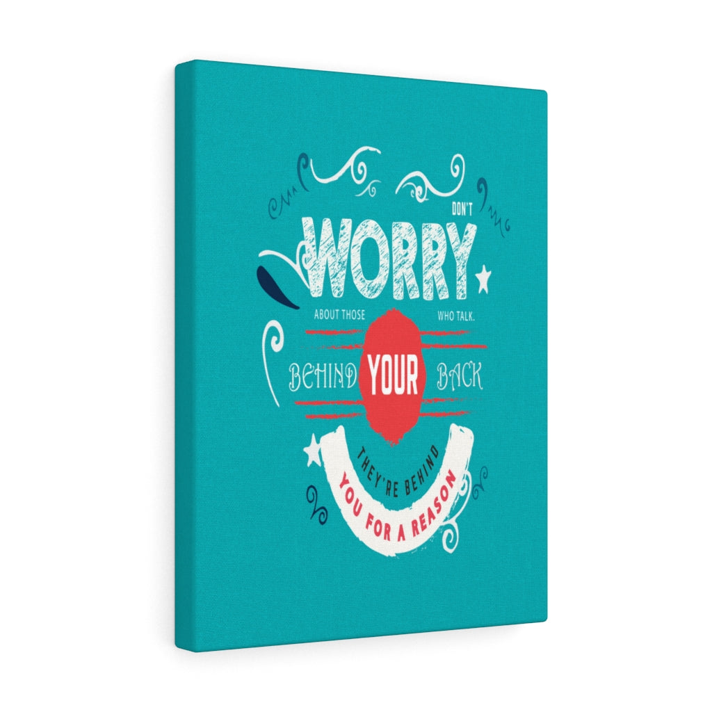 Scripture Walls Inspirational Wall Art They're Behind You For A Reason Wall Art Motivation Wall Decor for Home Office Gym Inspiring Success Quote Print Ready to Hang Unframed-Express Your Love Gifts