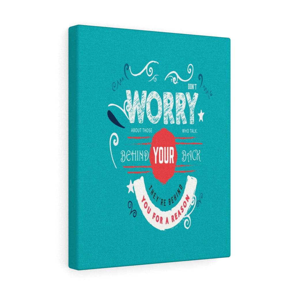 Scripture Walls Inspirational Wall Art They're Behind You For A Reason Wall Art Motivation Wall Decor for Home Office Gym Inspiring Success Quote Print Ready to Hang Unframed-Express Your Love Gifts