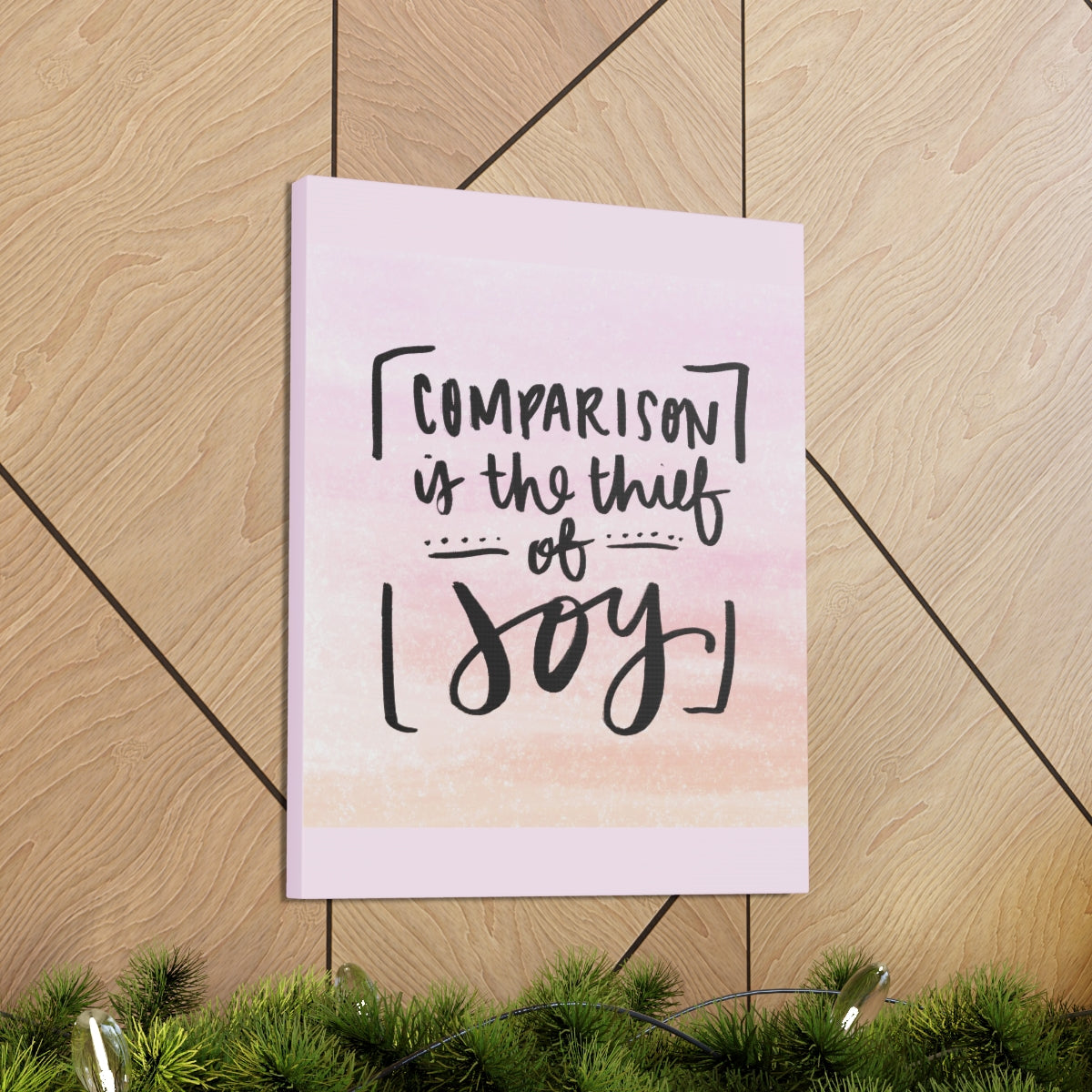 Scripture Walls Inspirational Wall Art Thief Of Joy Motivation Wall Decor for Home Office Gym Inspiring Success Quote Print Ready to Hang Unframed-Express Your Love Gifts