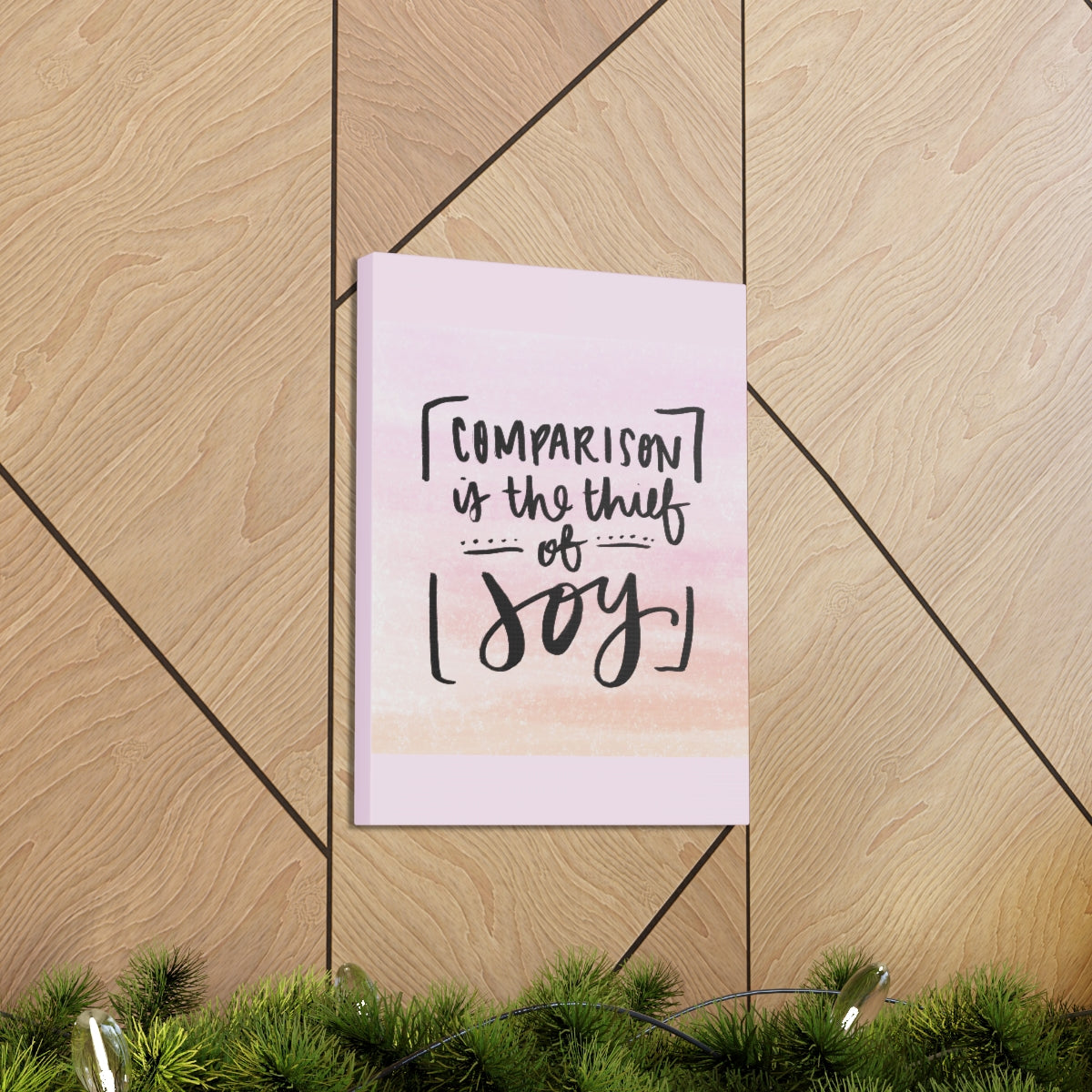 Scripture Walls Inspirational Wall Art Thief Of Joy Motivation Wall Decor for Home Office Gym Inspiring Success Quote Print Ready to Hang Unframed-Express Your Love Gifts