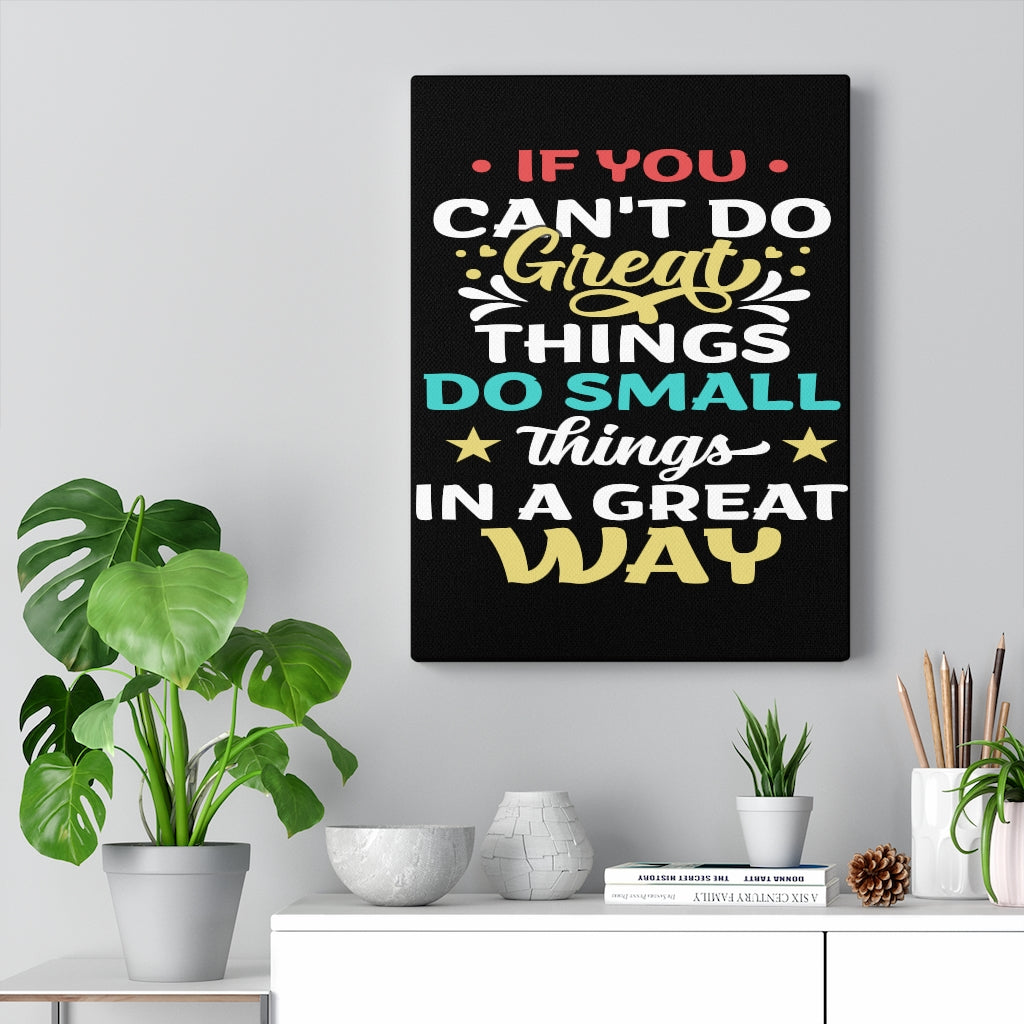 Scripture Walls Inspirational Wall Art Things In A Great Way Wall Art Motivation Wall Decor for Home Office Gym Inspiring Success Quote Print Ready to Hang Unframed-Express Your Love Gifts