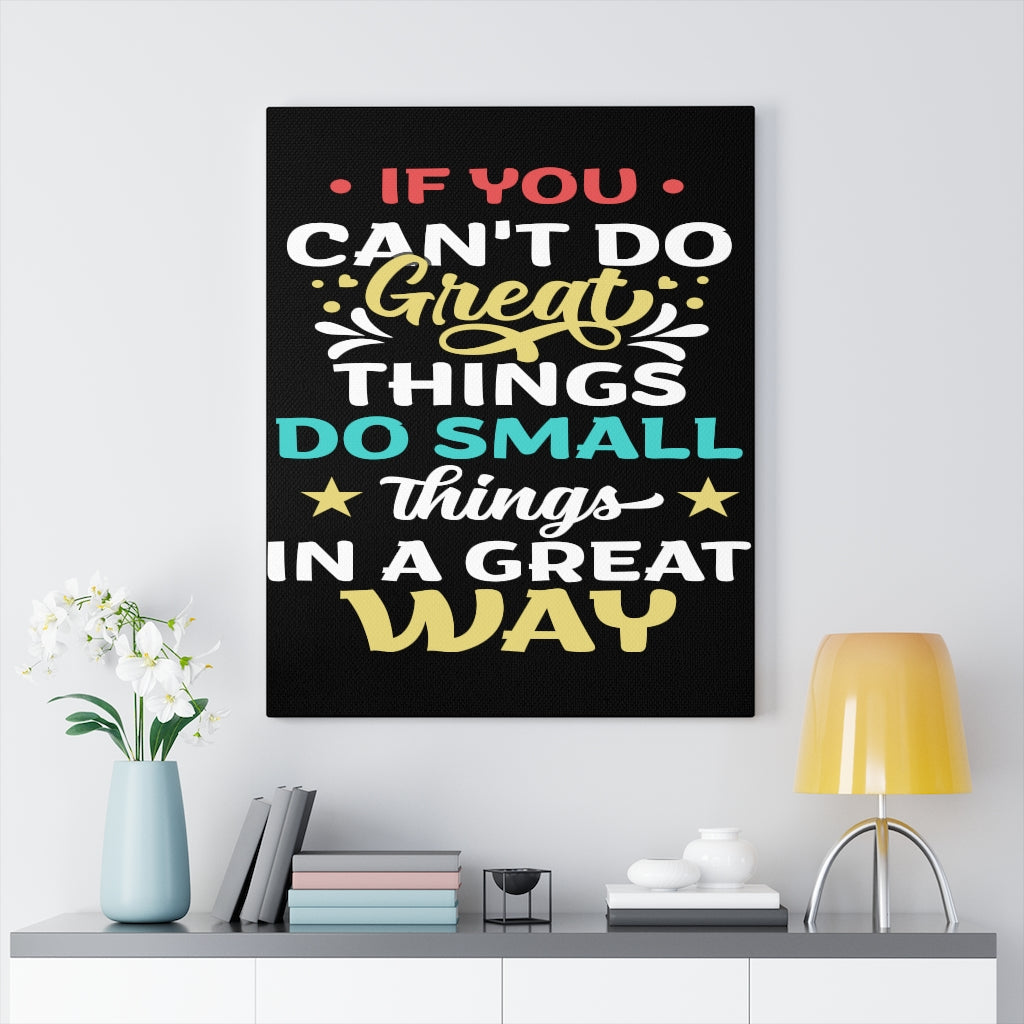 Scripture Walls Inspirational Wall Art Things In A Great Way Wall Art Motivation Wall Decor for Home Office Gym Inspiring Success Quote Print Ready to Hang Unframed-Express Your Love Gifts