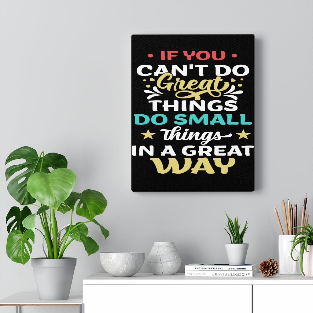 Scripture Walls Inspirational Wall Art Things In A Great Way Wall Art Motivation Wall Decor for Home Office Gym Inspiring Success Quote Print Ready to Hang Unframed-Express Your Love Gifts