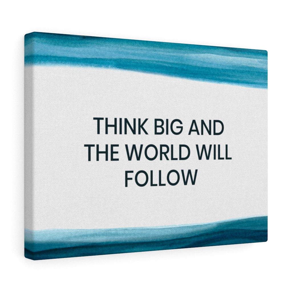 Scripture Walls Inspirational Wall Art Think Big Wall Art Motivational Motto Inspiring Prints Artwork Decor Ready to Hang Unframed-Express Your Love Gifts