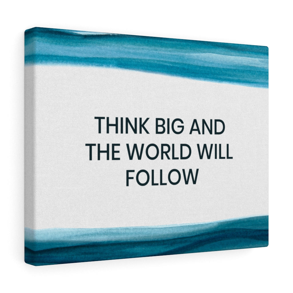 Scripture Walls Inspirational Wall Art Think Big Wall Art Motivational Motto Inspiring Prints Artwork Decor Ready to Hang Unframed-Express Your Love Gifts