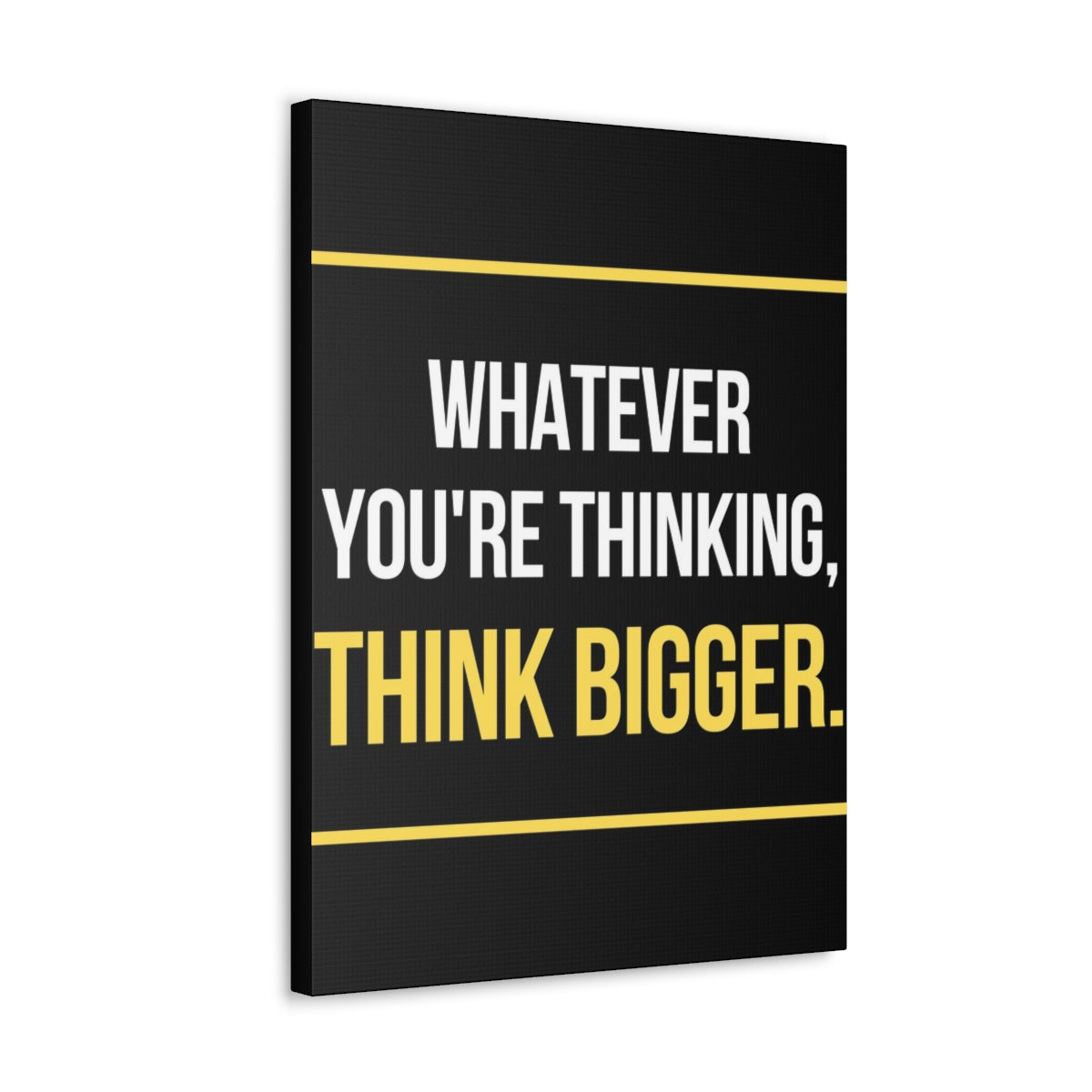 Scripture Walls Inspirational Wall Art Think Bigger Motivation Wall Decor for Home Office Gym Inspiring Success Quote Print Ready to Hang Unframed-Express Your Love Gifts