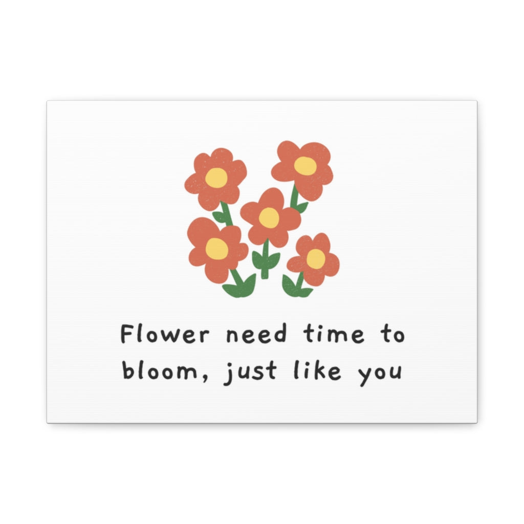 Scripture Walls Inspirational Wall Art Time To Bloom Motivation Wall Decor for Home Office Gym Inspiring Success Quote Print Ready to Hang Unframed-Express Your Love Gifts