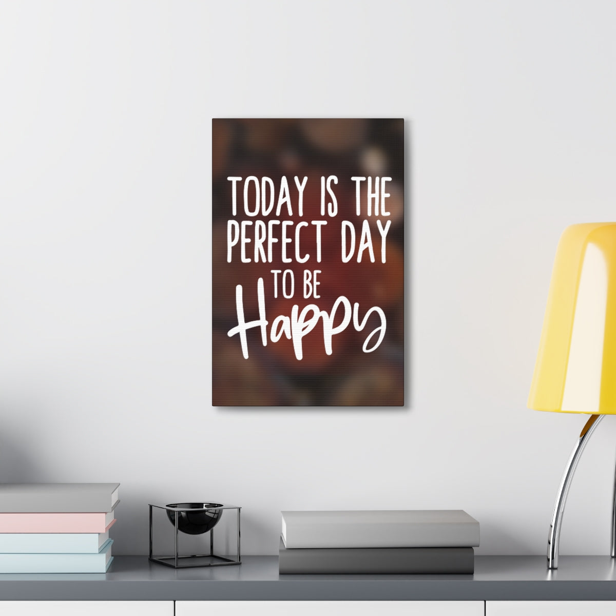 Scripture Walls Inspirational Wall Art Today Is Perfect Motivation Wall Decor for Home Office Gym Inspiring Success Quote Print Ready to Hang Unframed-Express Your Love Gifts