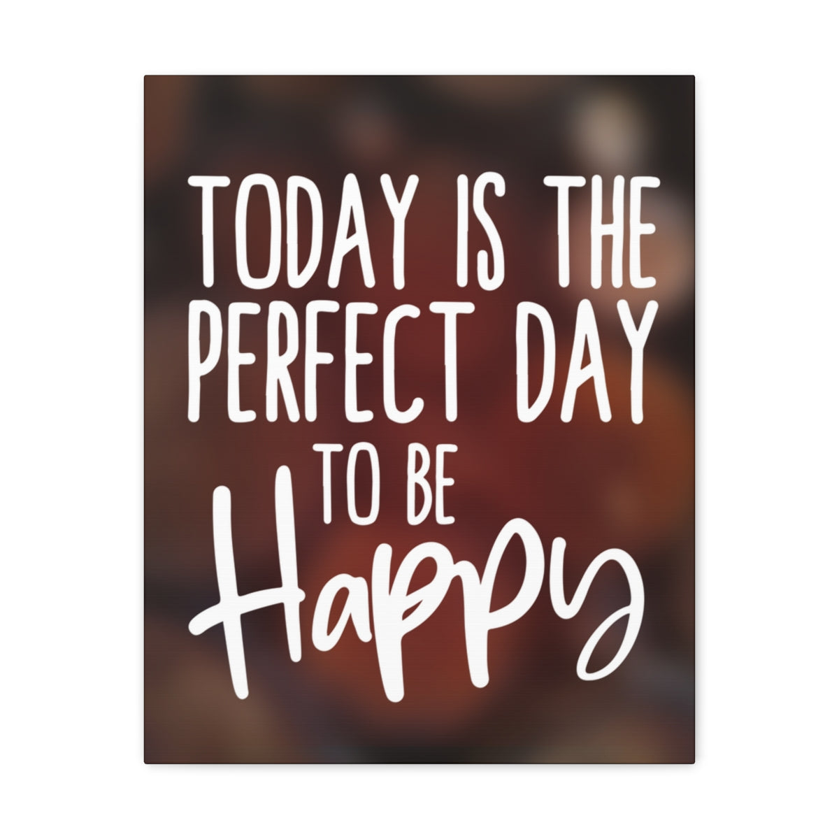 Scripture Walls Inspirational Wall Art Today Is Perfect Motivation Wall Decor for Home Office Gym Inspiring Success Quote Print Ready to Hang Unframed-Express Your Love Gifts