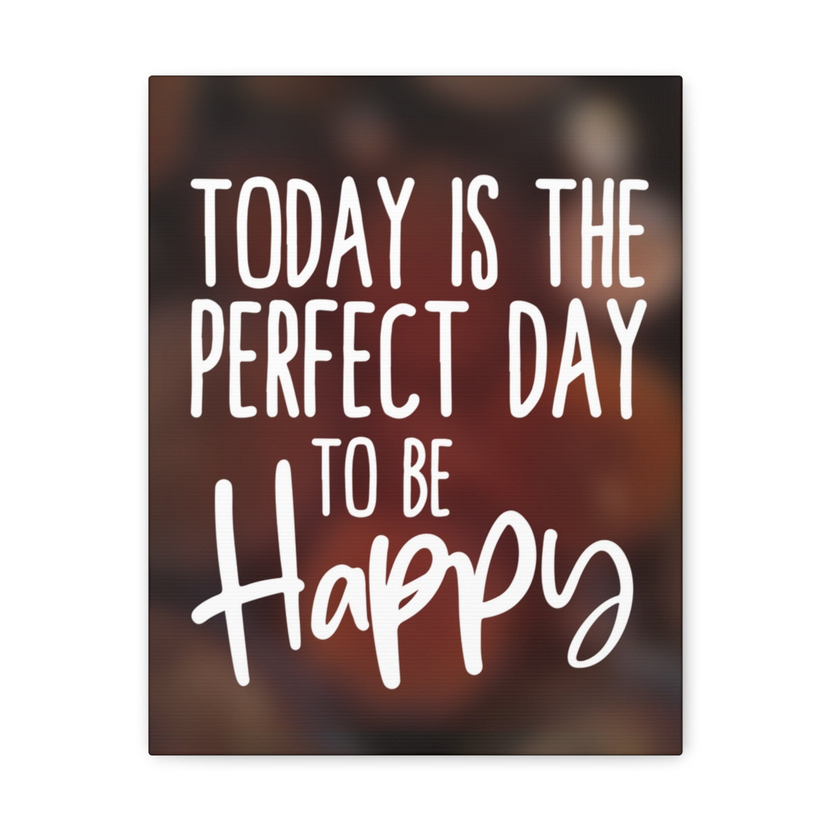 Scripture Walls Inspirational Wall Art Today Is Perfect Motivation Wall Decor for Home Office Gym Inspiring Success Quote Print Ready to Hang Unframed-Express Your Love Gifts