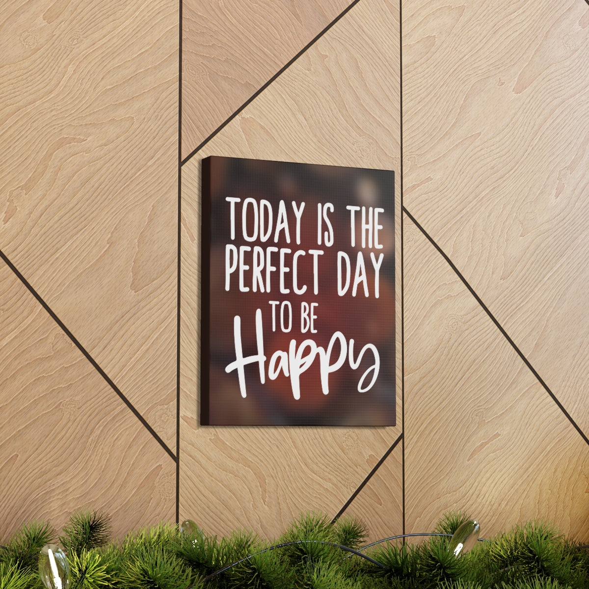 Scripture Walls Inspirational Wall Art Today Is Perfect Motivation Wall Decor for Home Office Gym Inspiring Success Quote Print Ready to Hang Unframed-Express Your Love Gifts