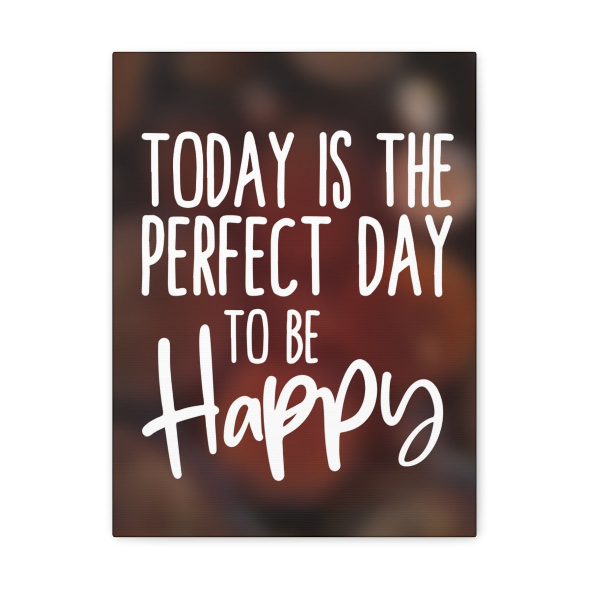 Scripture Walls Inspirational Wall Art Today Is Perfect Motivation Wall Decor for Home Office Gym Inspiring Success Quote Print Ready to Hang Unframed-Express Your Love Gifts