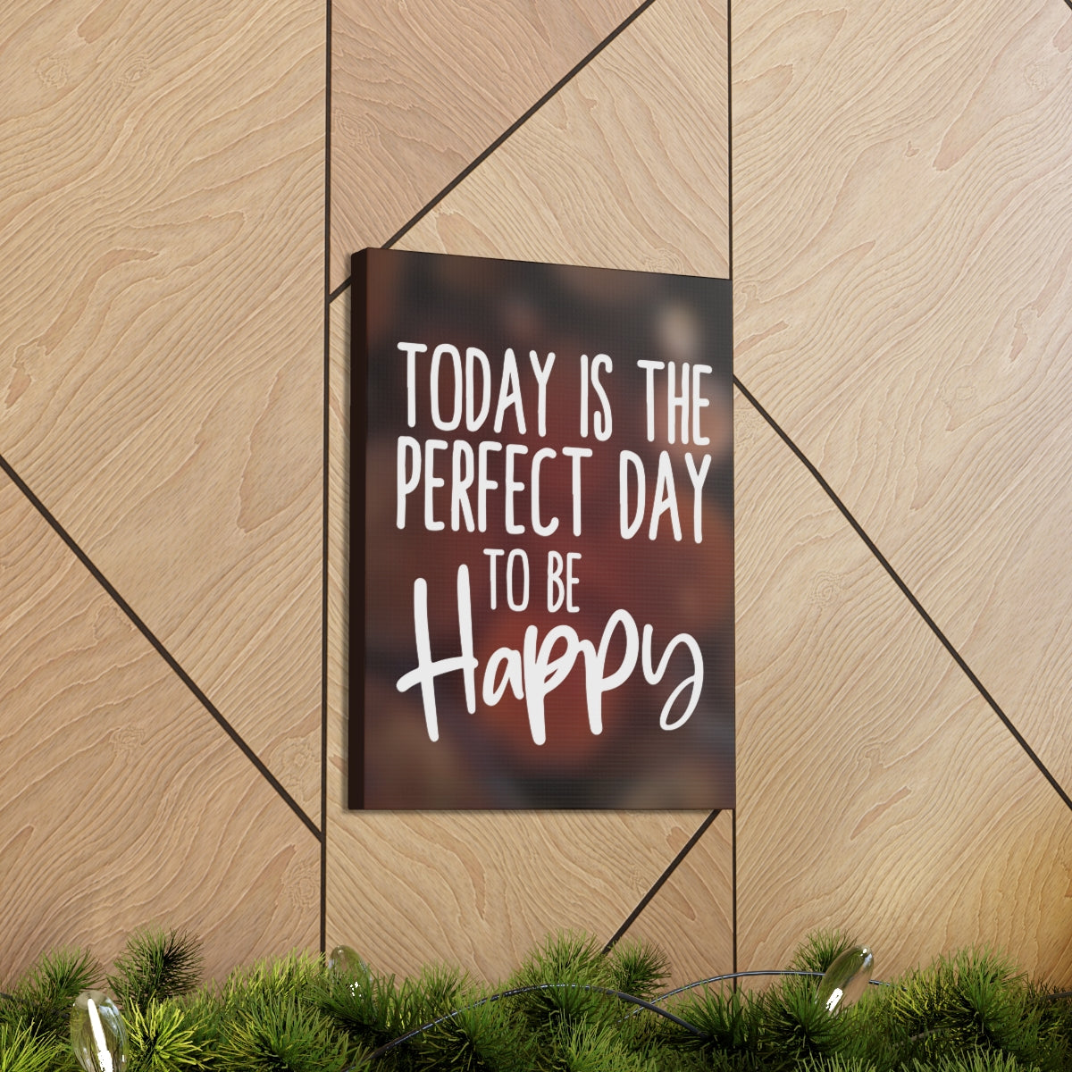 Scripture Walls Inspirational Wall Art Today Is Perfect Motivation Wall Decor for Home Office Gym Inspiring Success Quote Print Ready to Hang Unframed-Express Your Love Gifts