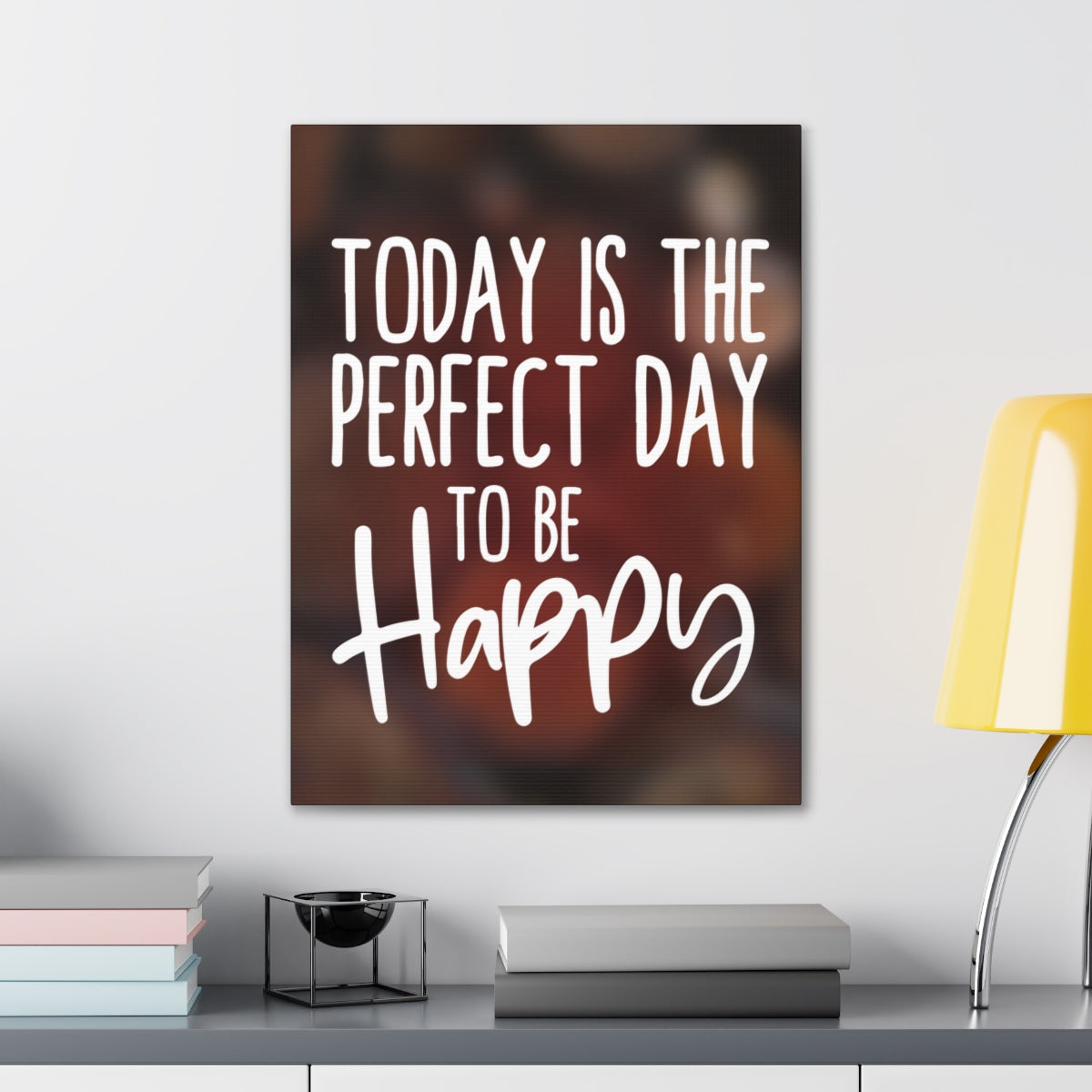 Scripture Walls Inspirational Wall Art Today Is Perfect Motivation Wall Decor for Home Office Gym Inspiring Success Quote Print Ready to Hang Unframed-Express Your Love Gifts