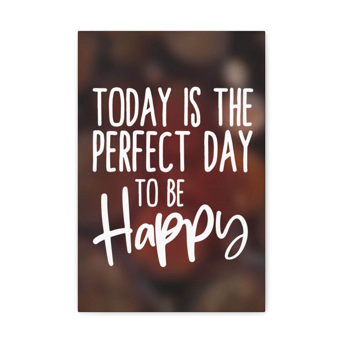 Scripture Walls Inspirational Wall Art Today Is Perfect Motivation Wall Decor for Home Office Gym Inspiring Success Quote Print Ready to Hang Unframed-Express Your Love Gifts