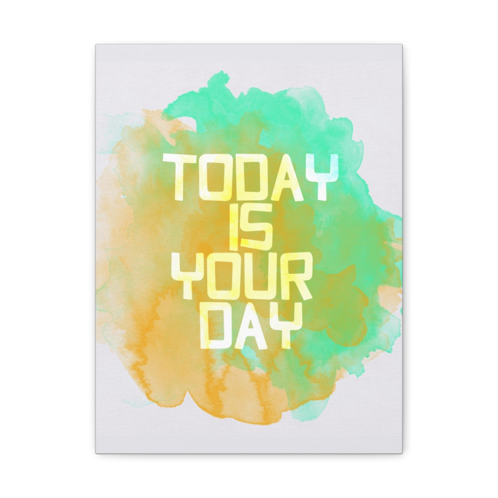 Scripture Walls Inspirational Wall Art Today Is Your Day Motivation Wall Decor for Home Office Gym Inspiring Success Quote Print Ready to Hang Unframed-Express Your Love Gifts