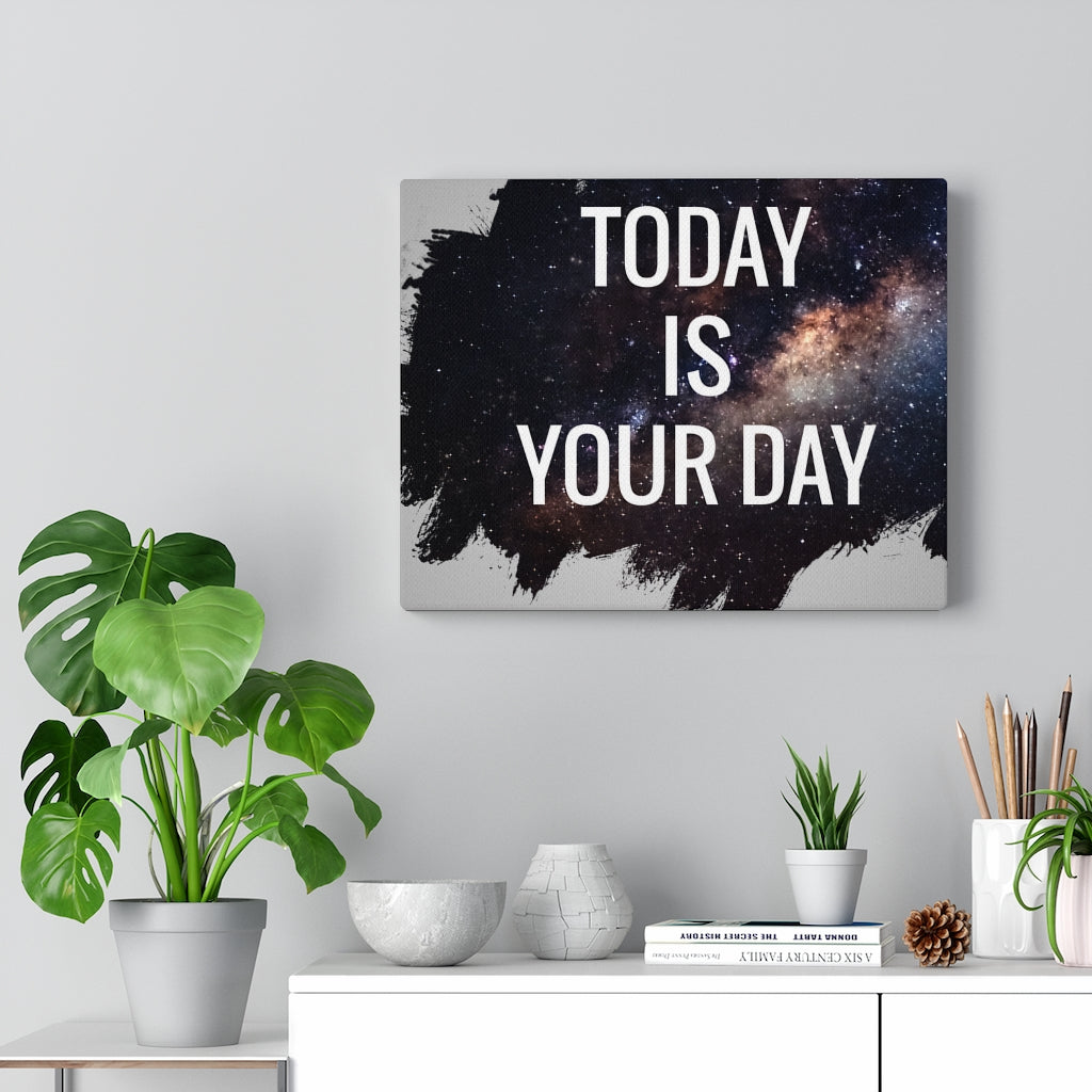 Scripture Walls Inspirational Wall Art Today Is Your Day Motivational Print Ready to Hang Artwork Unframed-Express Your Love Gifts